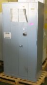 Double Door Cabinet with Combination Lock L920 x W450 x H1830mm
