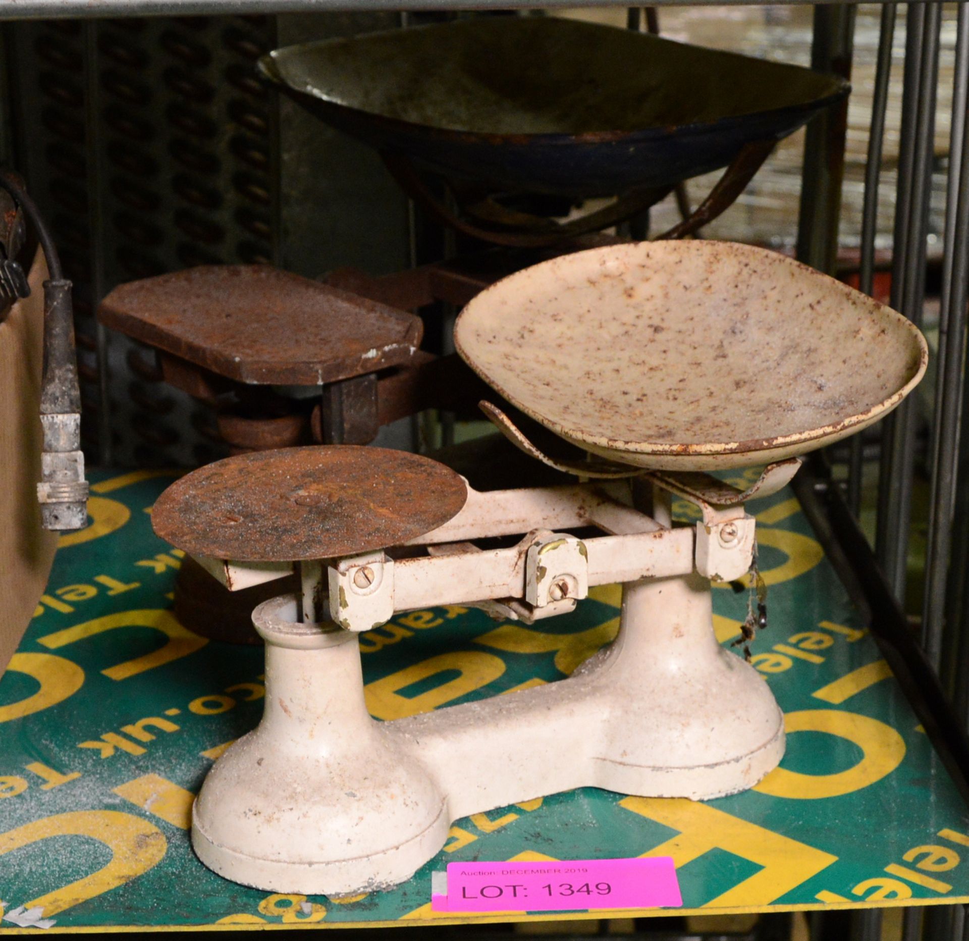 Vintage Weighing Scales x2.