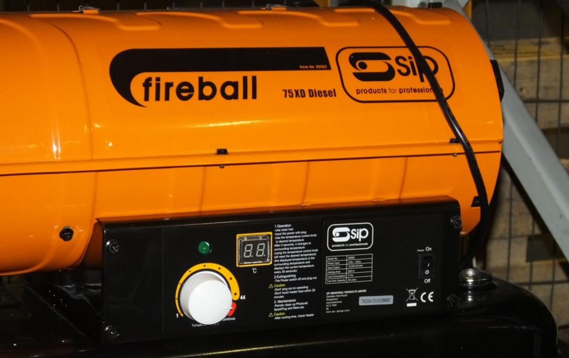 Sip Fireball XD 09562 Diesel Powered - Space Heater - Image 2 of 3