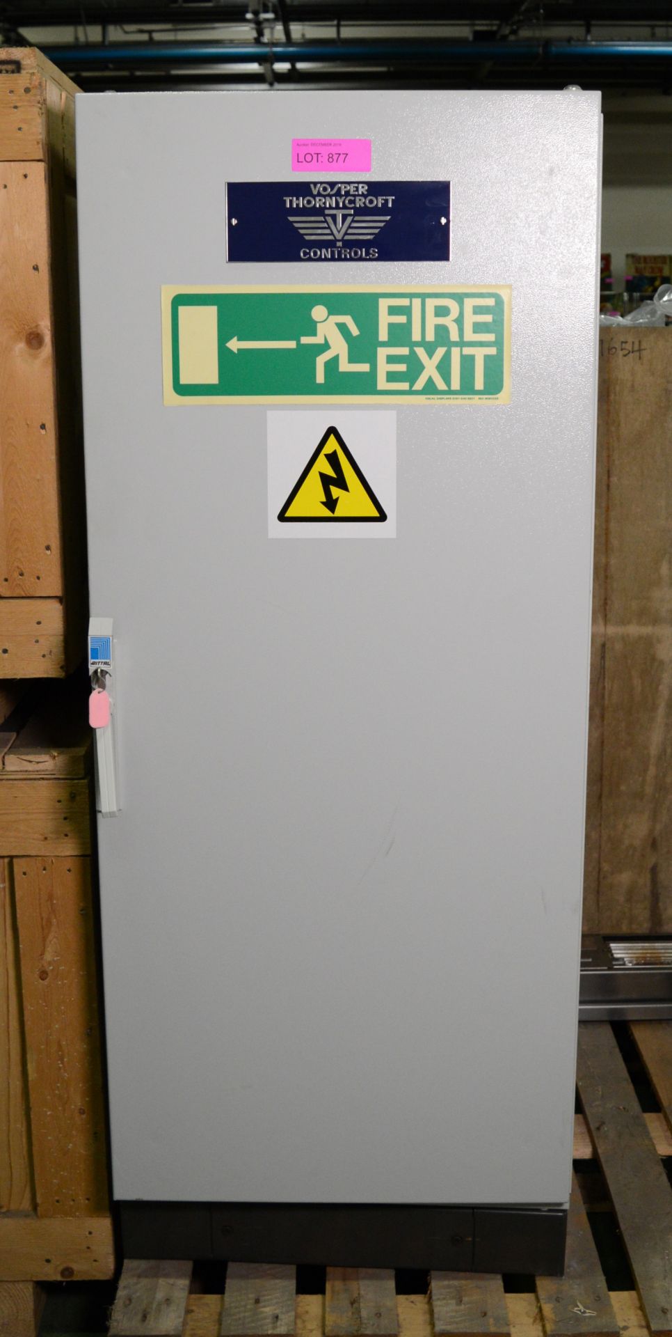 19" Electrical Racking Cabinet W600 x D600 x H1500mm.