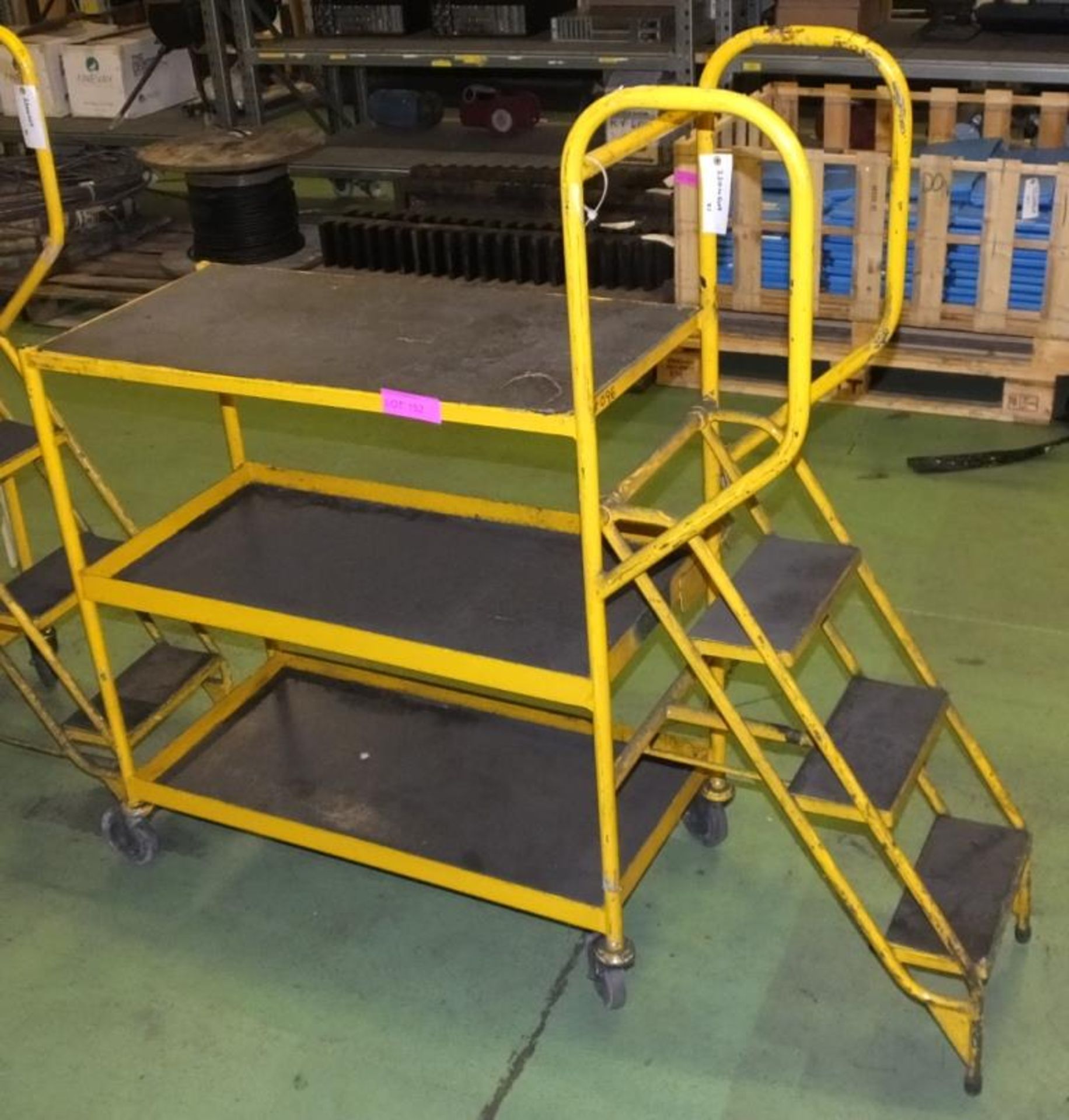 3 Tread Safety Steps Picking Trolley