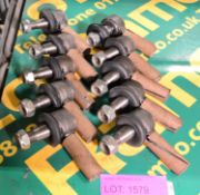 10x Vintage Tractor Track Rod Ends.