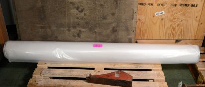 Clear Plastic Sheet Roll W1870mm.