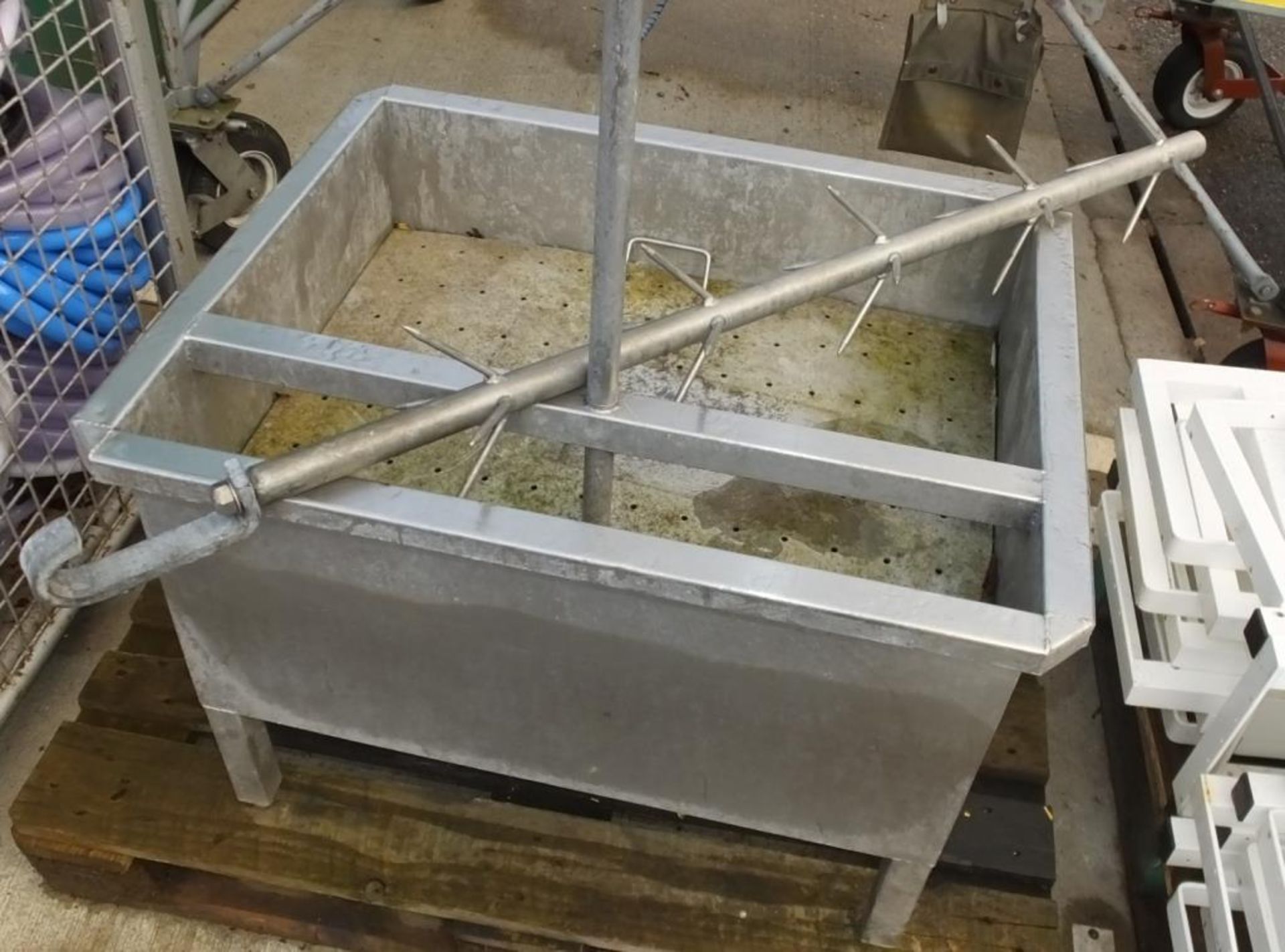 Butcher's Offal Stand / Stainless Drainer unit. - Image 2 of 2