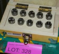 Collet Set 1-10mm (10) ER16