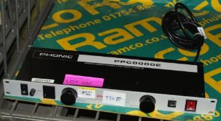 Phonic PPC8000E Power Conditioner / Light Module