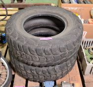 2x Kumho Road Venture MT Tyres LT235/75R15.