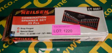 Neilsen 25pcs Combination Spanner Set 6-22mm.