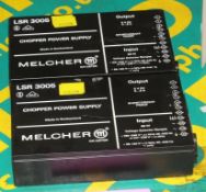 2x Melcher LSR 3005 Chopper Power Supply