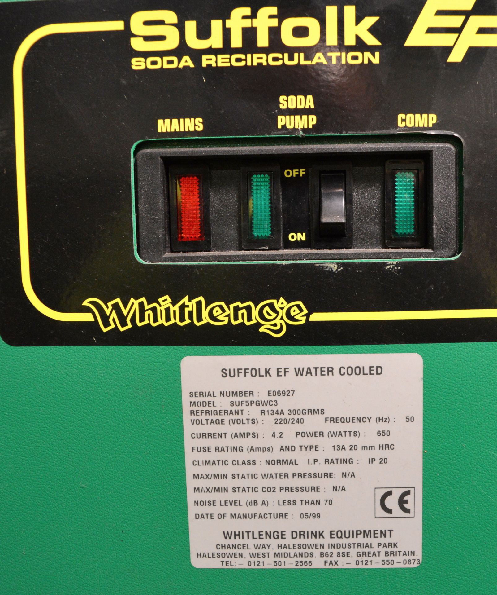 Whitlenge Remote Beer Cooler. - Image 2 of 2