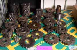 Assorted MIlling Cutters.