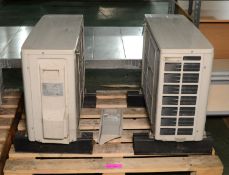 2x Daikin Inverter Air Conditioner Heat Pump Outdoor Units.