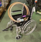 Folding Wheelchair.