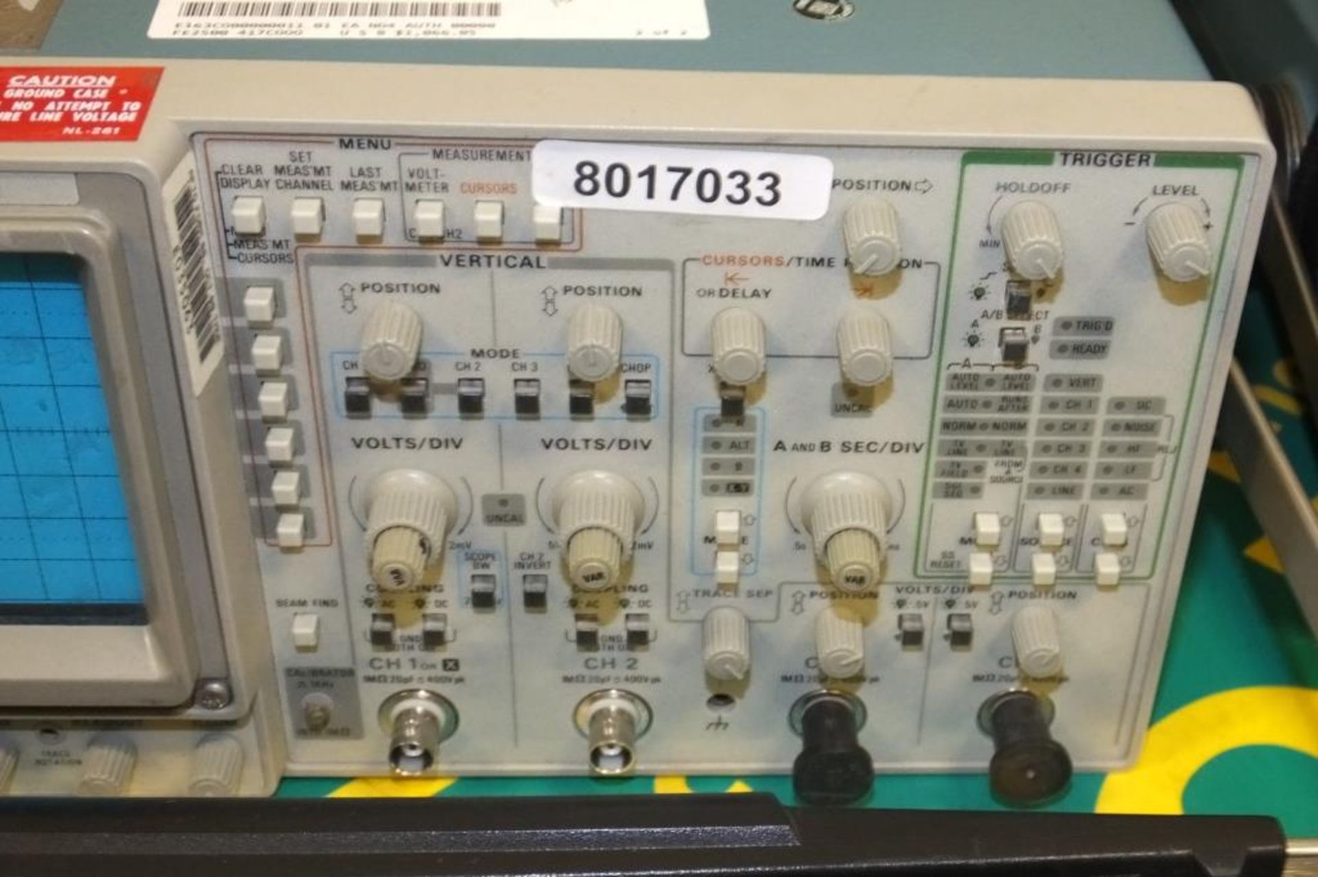 Tektronix 2246 100 MHZ Oscilloscope - Image 2 of 2