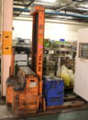 Euro Pallet High Lift Battery Operated Pallet Truck - Working.