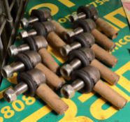 10x Vintage Tractor Track Rod Ends.