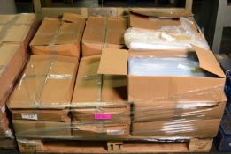 19x Boxes Clear Polythene Bags inc 450 x 750mm & 400 x 600mm.