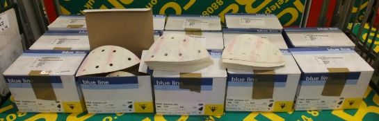 Blue line Abrasive Siarexx Cut -IT P120 - 100 Per Box - 14 boxes