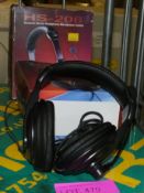 2x HS-206 Dynamic Combo Headphones