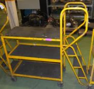 3 Tread Safety Steps Picking Trolley