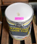 20 ltr Grey Floor Master Industrial Paint - COLLECTION ONLY.