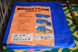 18' x 12' Tarpaulin.