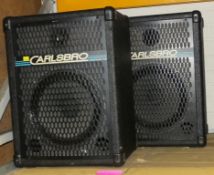 2x Calsbro Speakers Unit 100 Watts - 8 Ohms