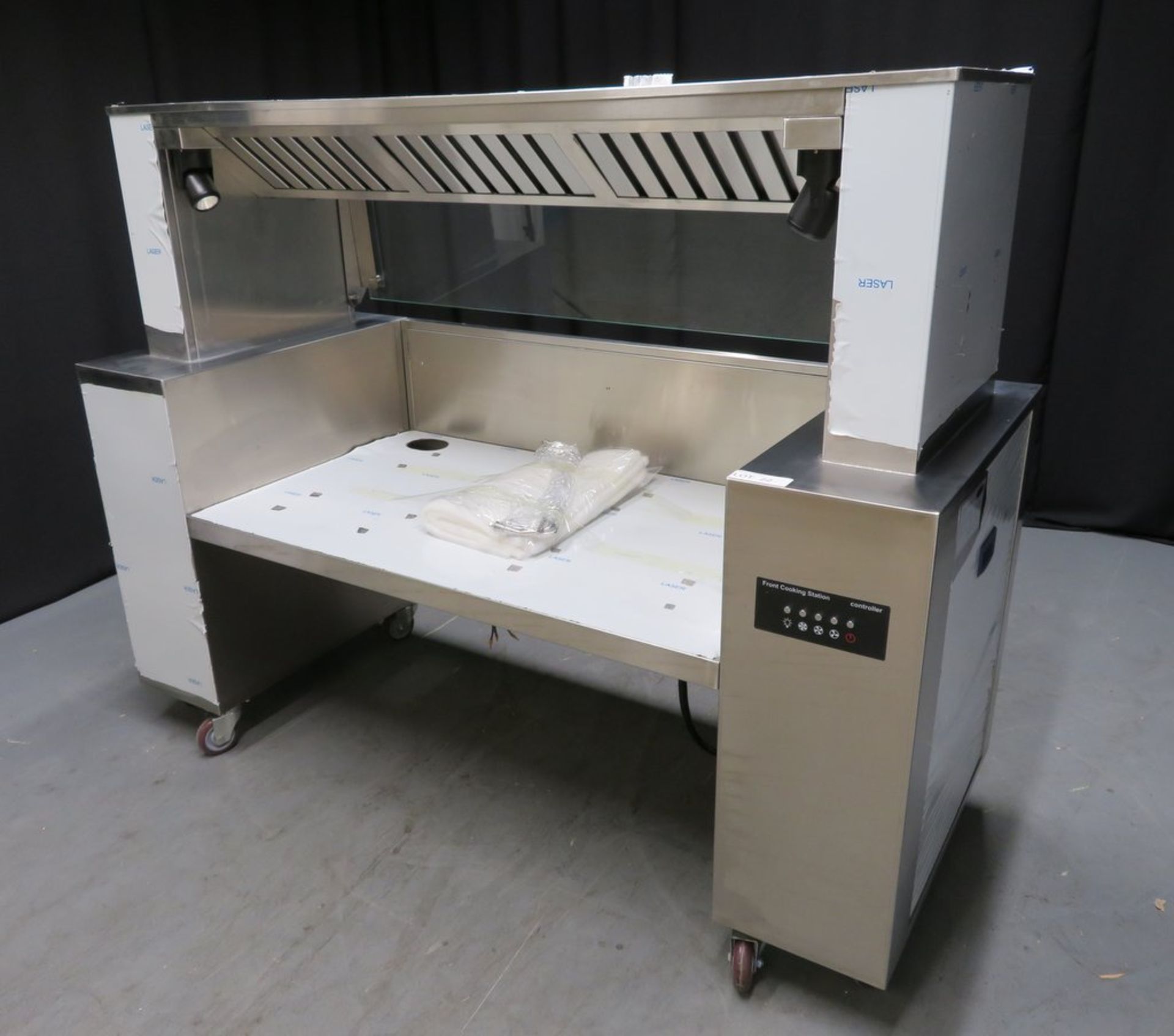 Front cooking station with carbon filtration, model RMBEFCS-03, 3 phase, 0.59kw, brand new & boxed - Image 3 of 13