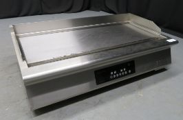 Heavy duty countertop induction griddle (smooth), model RDE-FG-12A, 3 phase, brand new & boxed