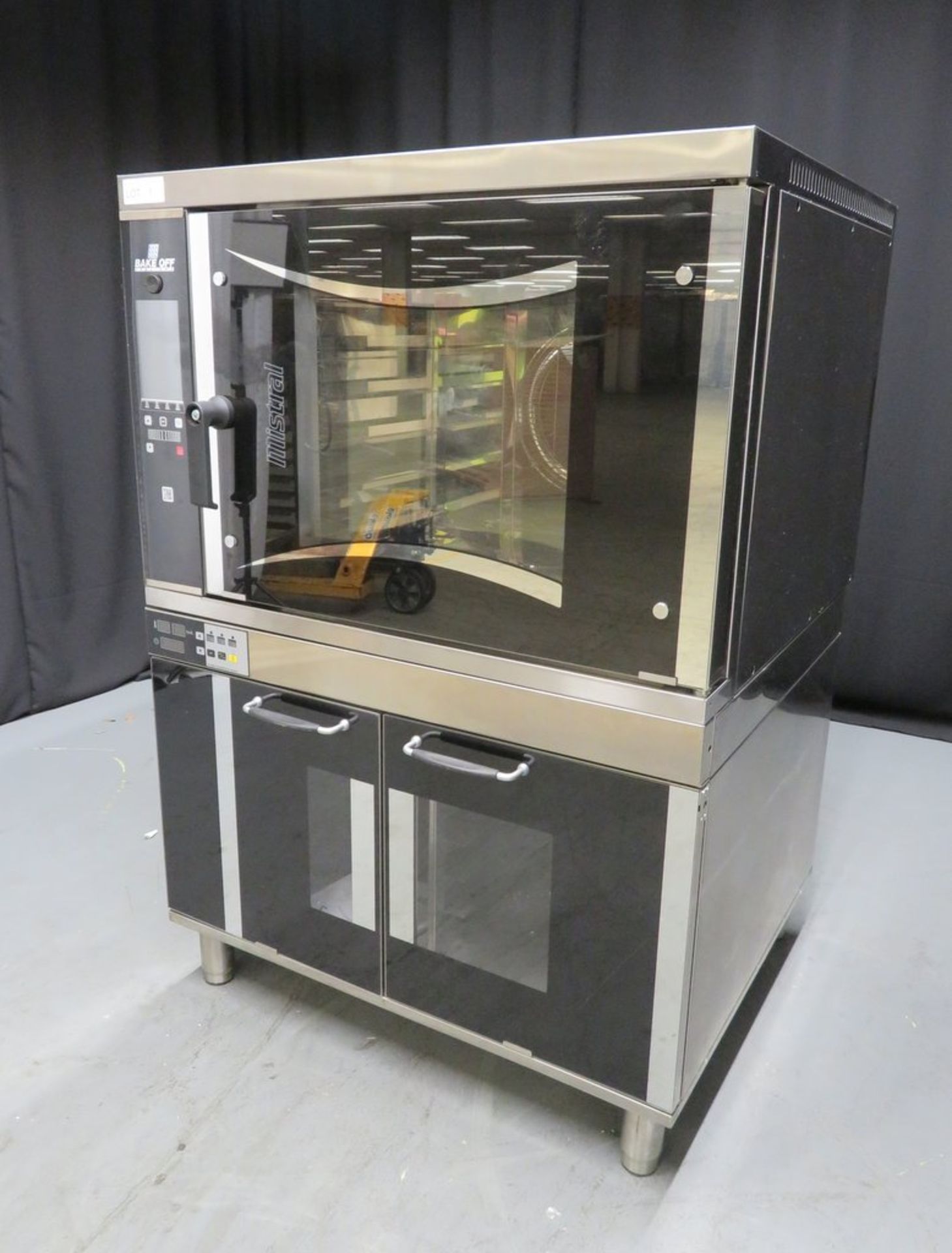 Bake Off Italiana Mistral 6TTR gas convection oven with touchscreen control & Levit TTR05 prover - Image 3 of 11