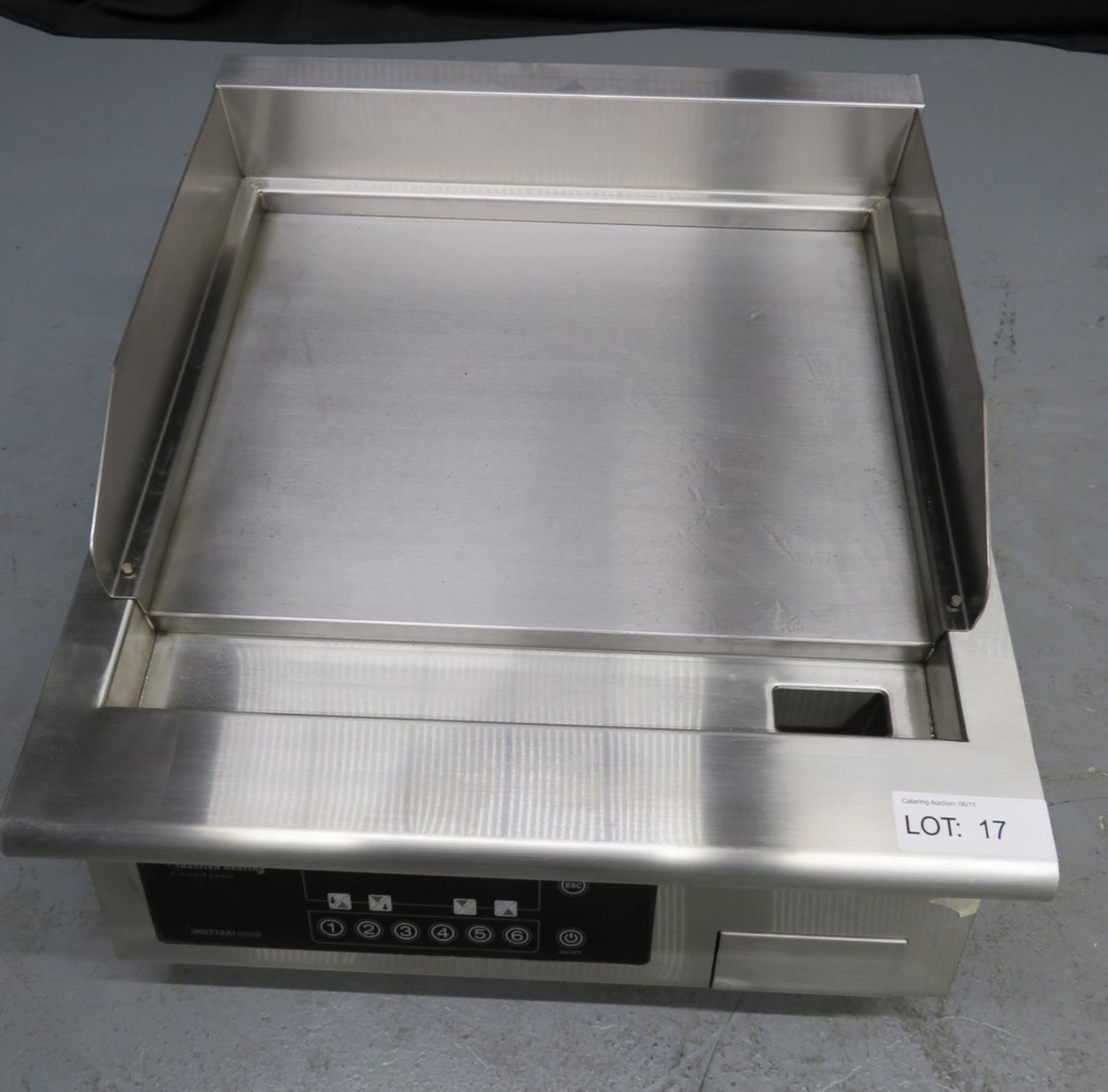Heavy duty countertop induction griddle (smooth), model RDE-FG-6A, 3 phase, brand new & boxed - Image 4 of 9