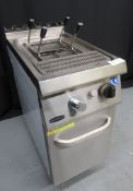 Heavy duty pasta cooker with cupboard, model RG7M100G, gas, brand new & boxed
