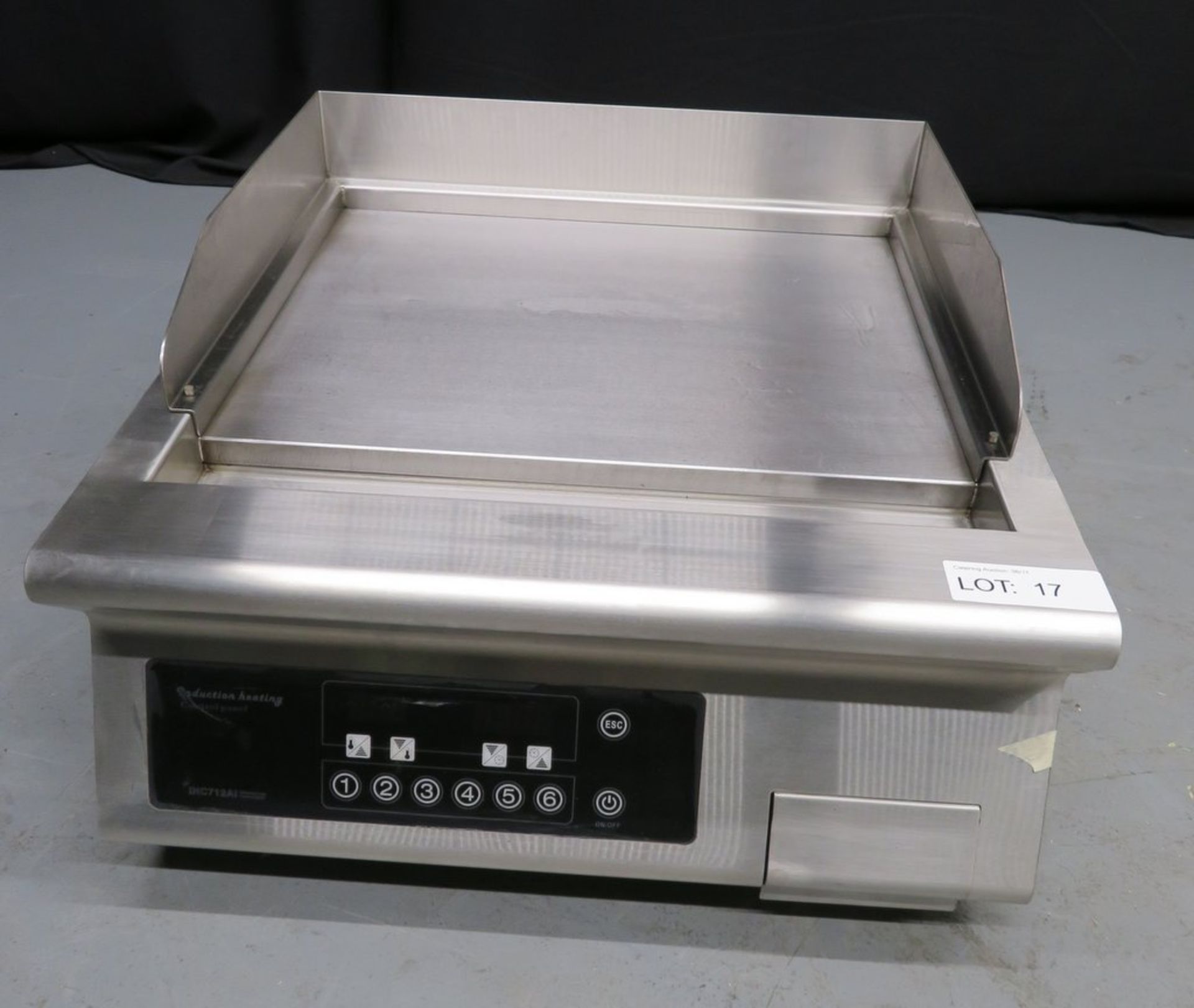 Heavy duty countertop induction griddle (smooth), model RDE-FG-6A, 3 phase, brand new & boxed - Image 2 of 9