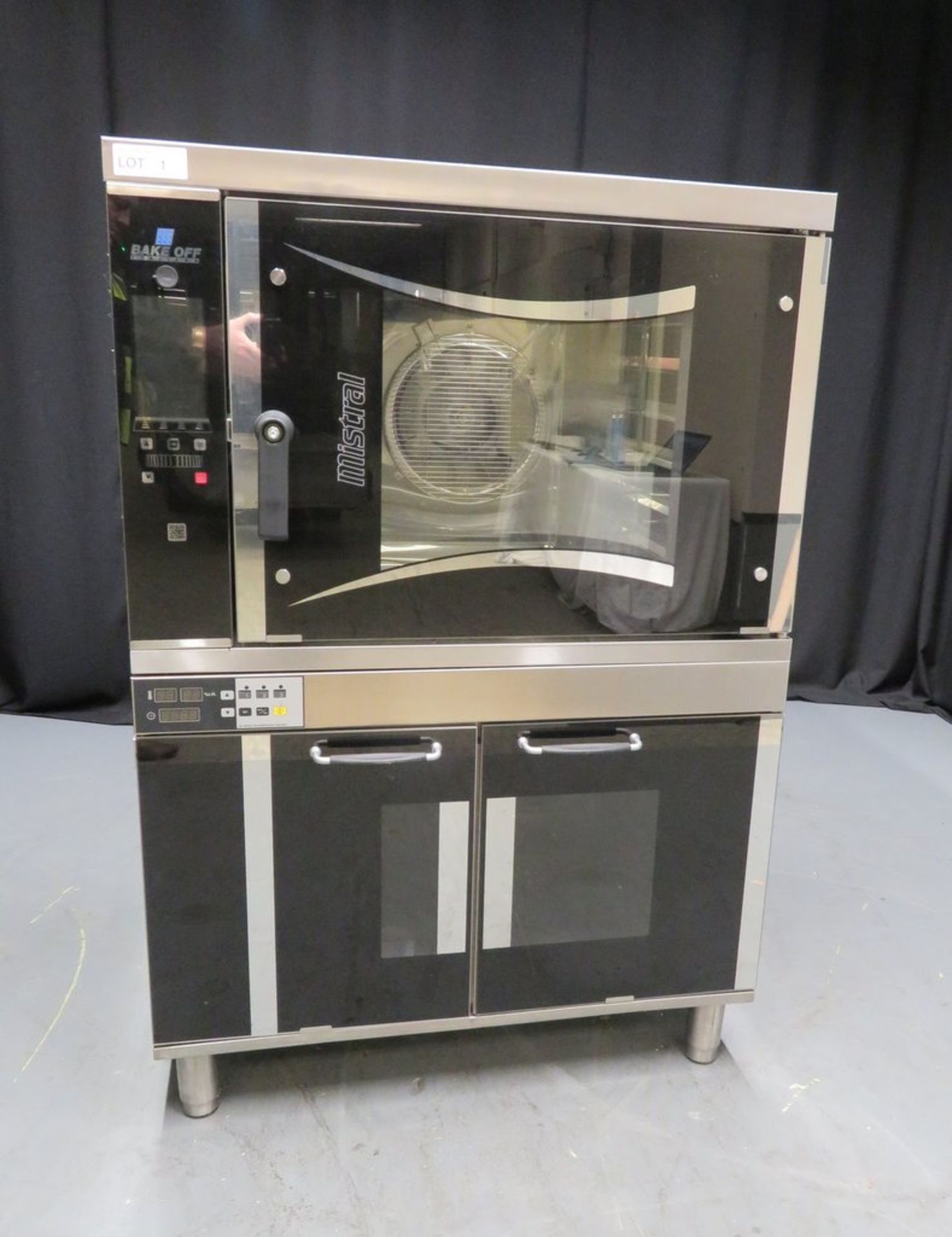 Bake Off Italiana Mistral 6TTR gas convection oven with touchscreen control & Levit TTR05 prover - Image 2 of 11