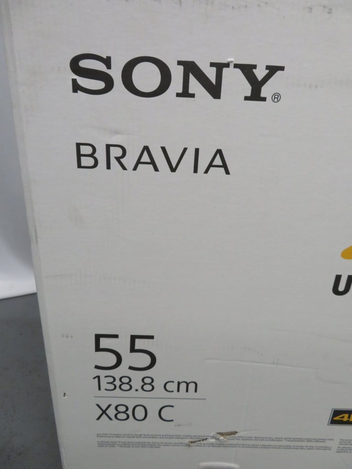 Sony Bravia 55" 4K Ultra HD Television. Model: KD55X8005CBU. - Image 12 of 13