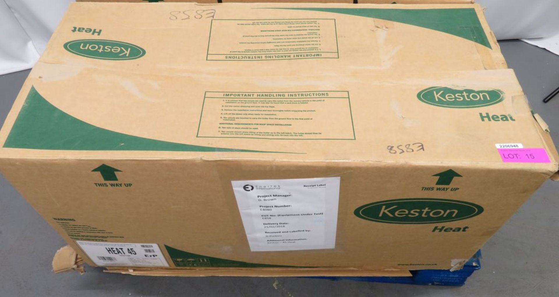 Keston 45kw Gas Fired Combi Boiler. Model: Heat 45. - Bild 11 aus 14