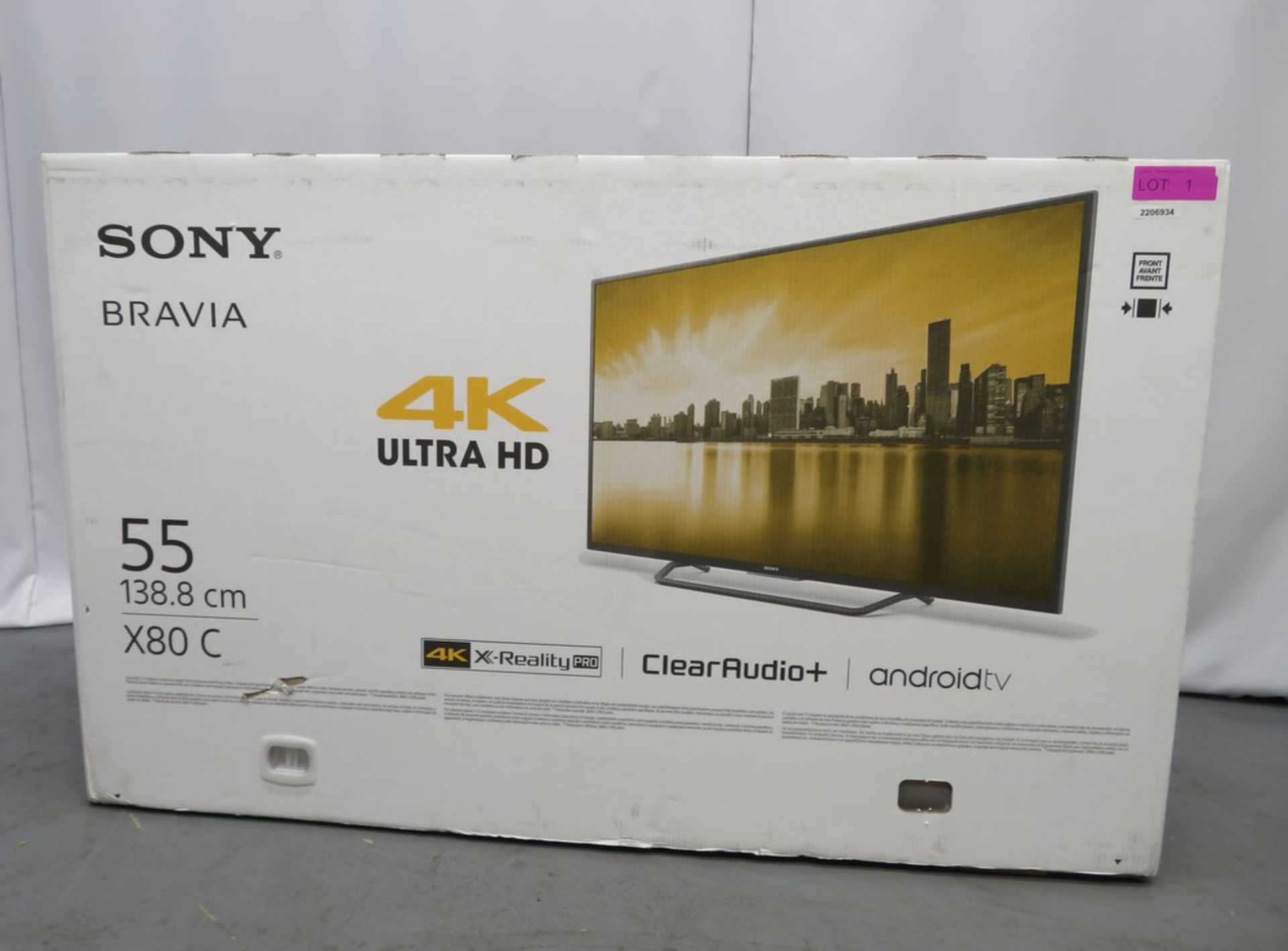 Sony Bravia 55" 4K Ultra HD Television. Model: KD55X8005CBU. - Image 11 of 13