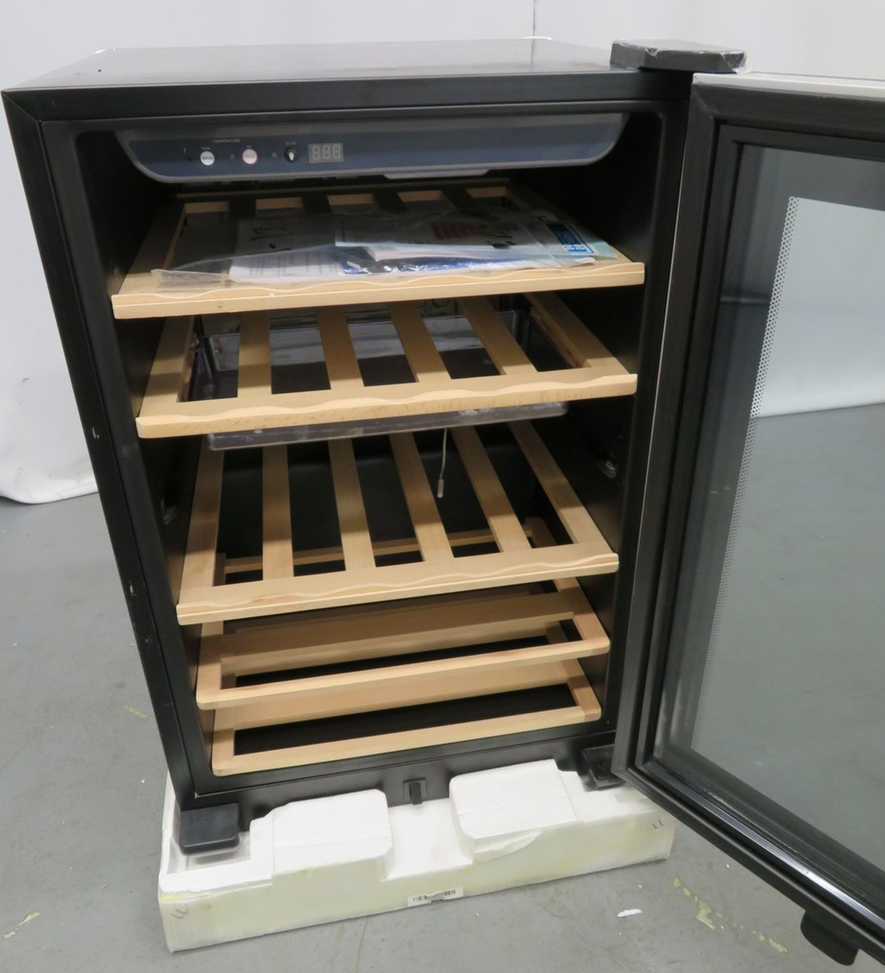 Haier 25 Bottle Under Worktop Wine Cooler. Model: WS25GA. 220-240v. - Image 4 of 12