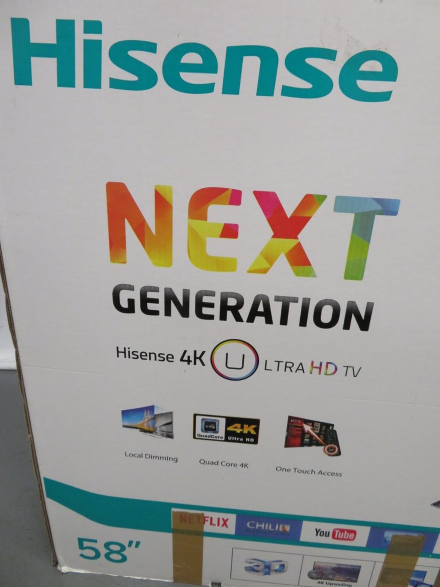 Hisense 58" Next Generation 4K Ultra HD Television. Model: 58K700. - Image 15 of 16