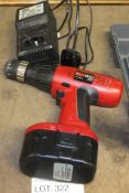 Power Devil Cordless Power Drill 14.4V - 1 battery, 1 charger