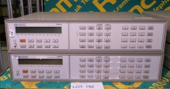 2x HP 3488A Switch / Control Units