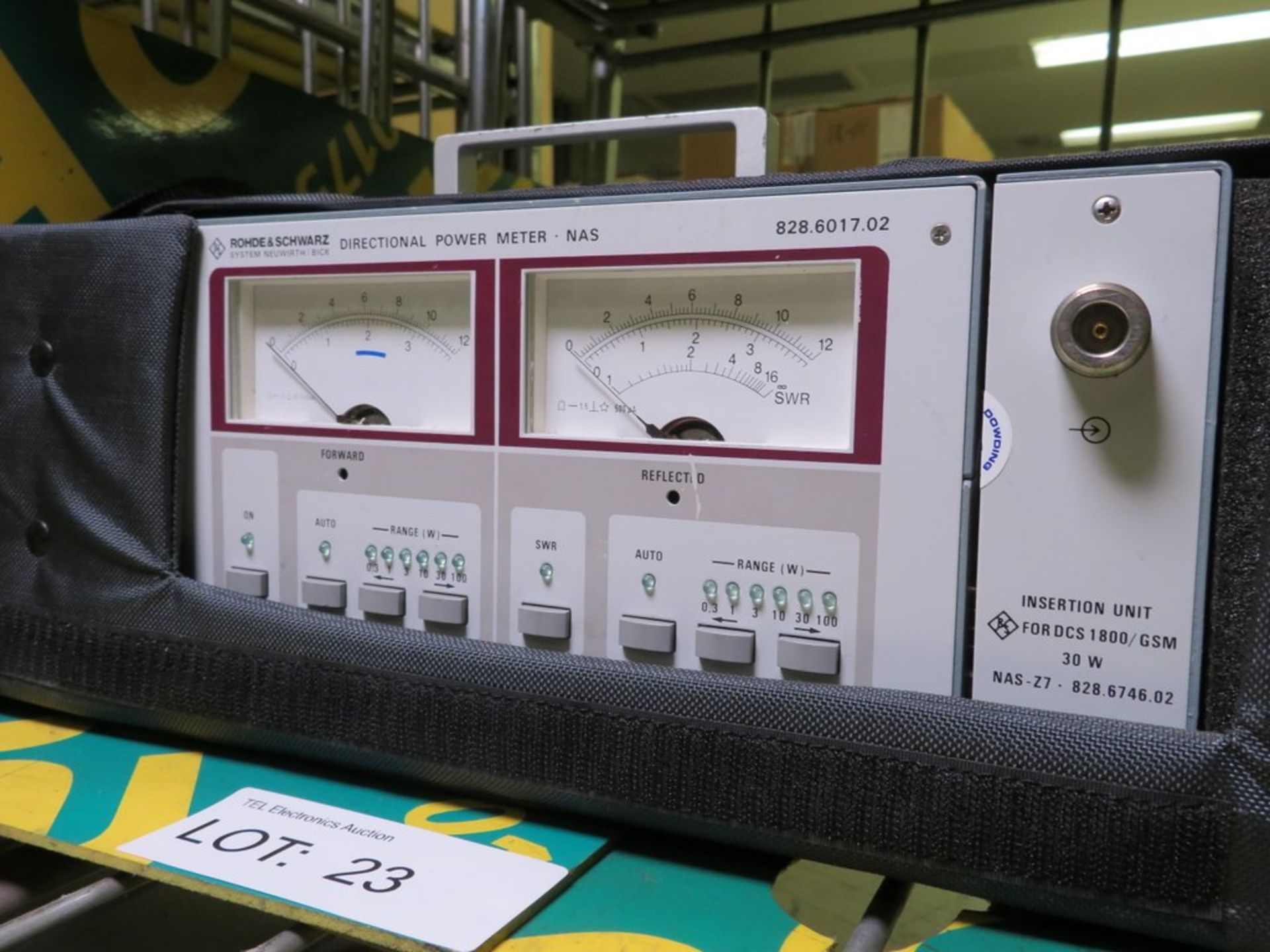 Rohde & Schwartz Directional Power Meter NAS 828.6017.02 - Image 2 of 2