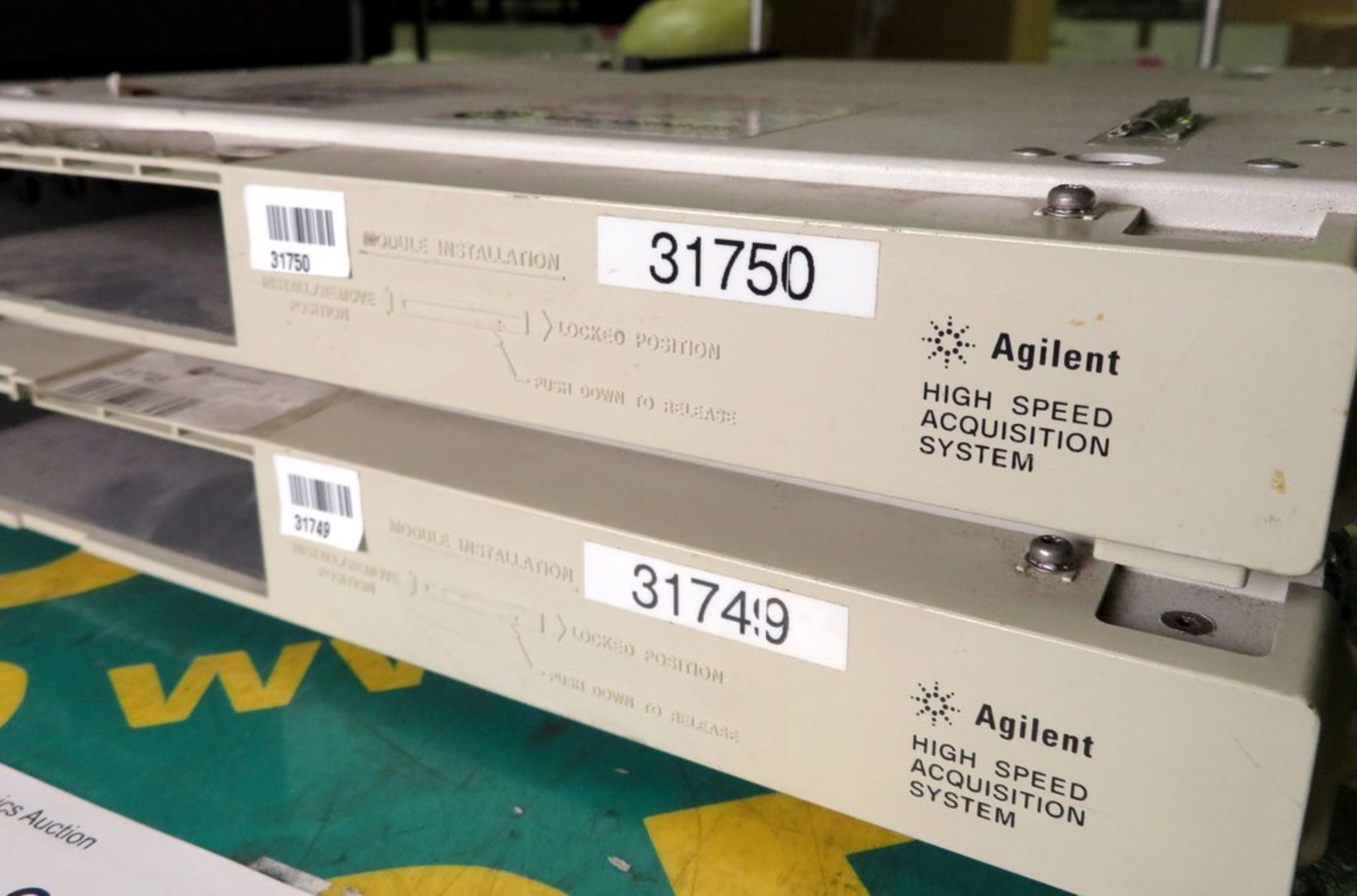 2x Aglient High Speed Acquisition System Plug in Panels - Image 3 of 4