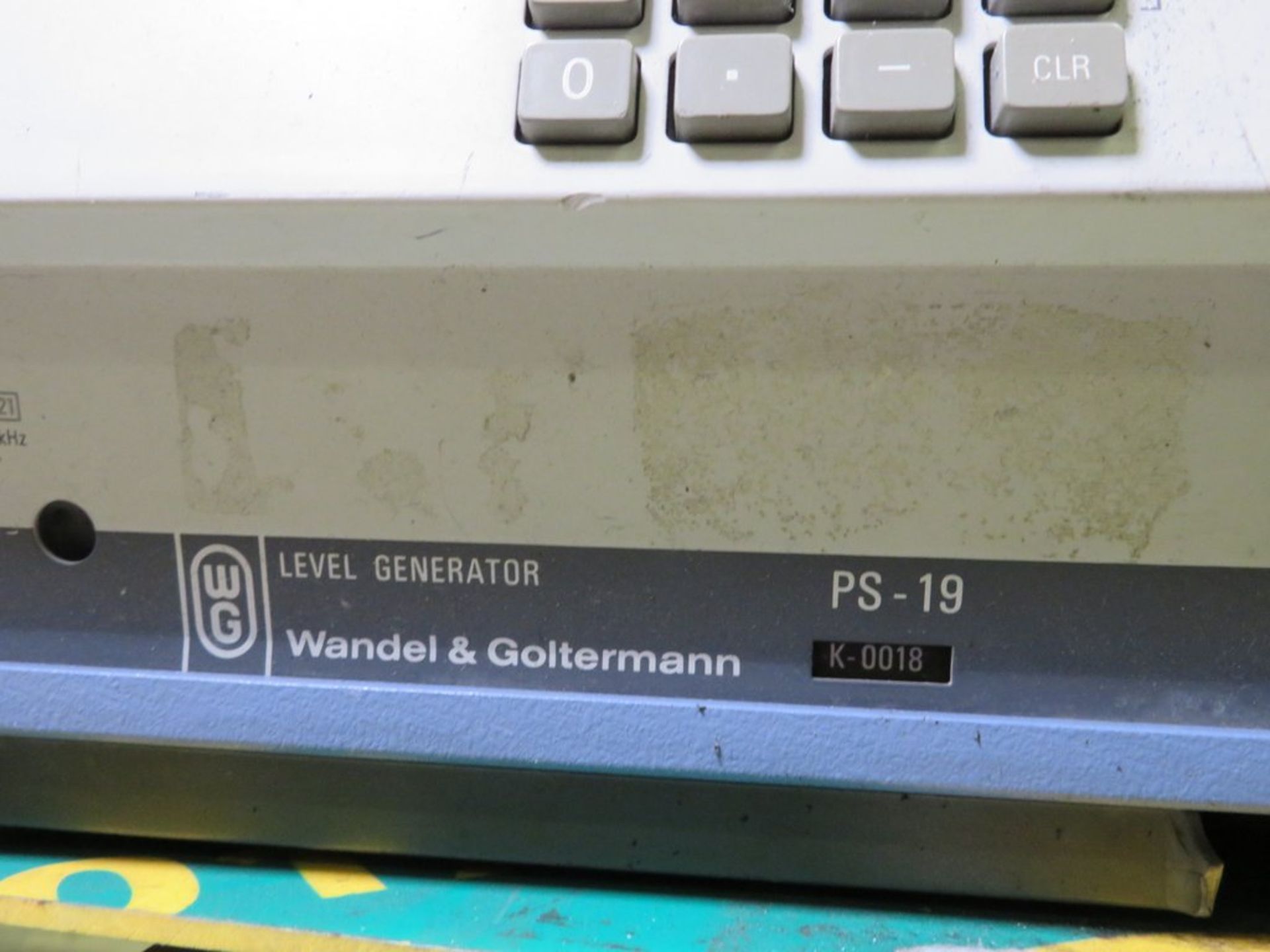 Wandel & Goltermann Level Generator PS-19 - Image 4 of 4