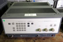 Wandel & Goltermann Transmission System Analyzer 100hz - 180Mhz TSA-1