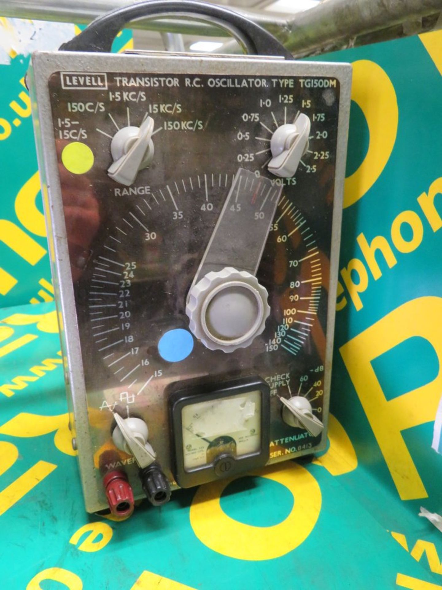 Levell Transistor RC Oscillator - Type TG150DM