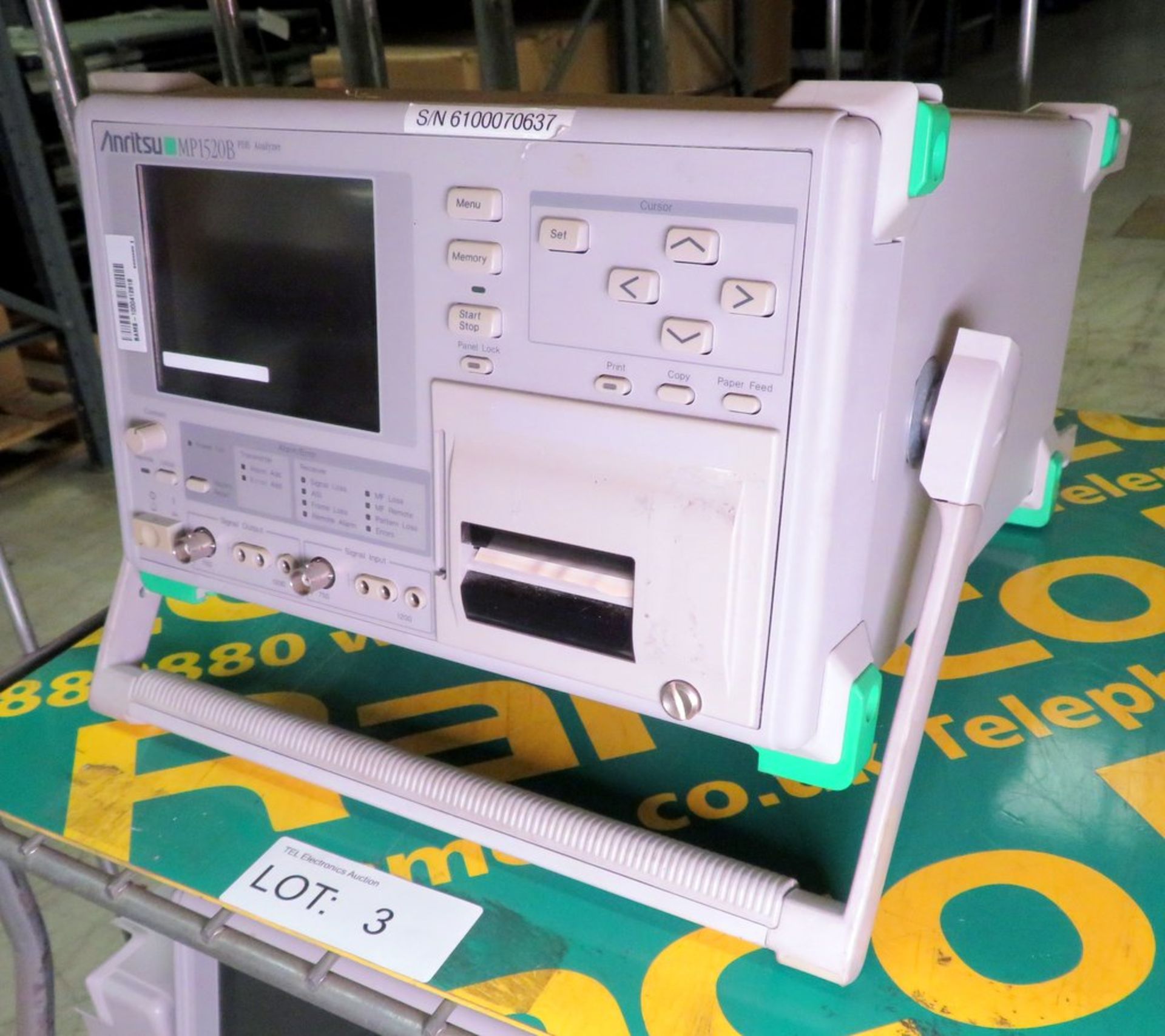 Anritsu MP1520B PDH Analyzer - Image 2 of 3