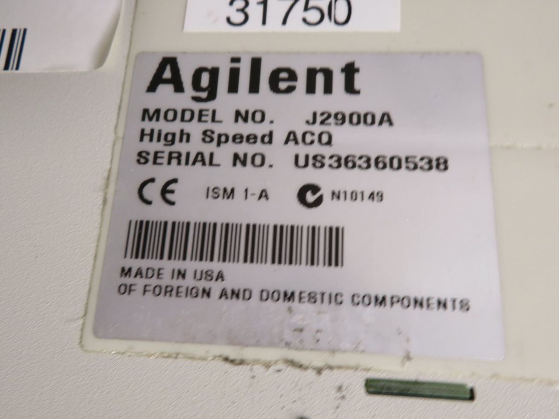 2x Aglient High Speed Acquisition System Plug in Panels - Image 4 of 4