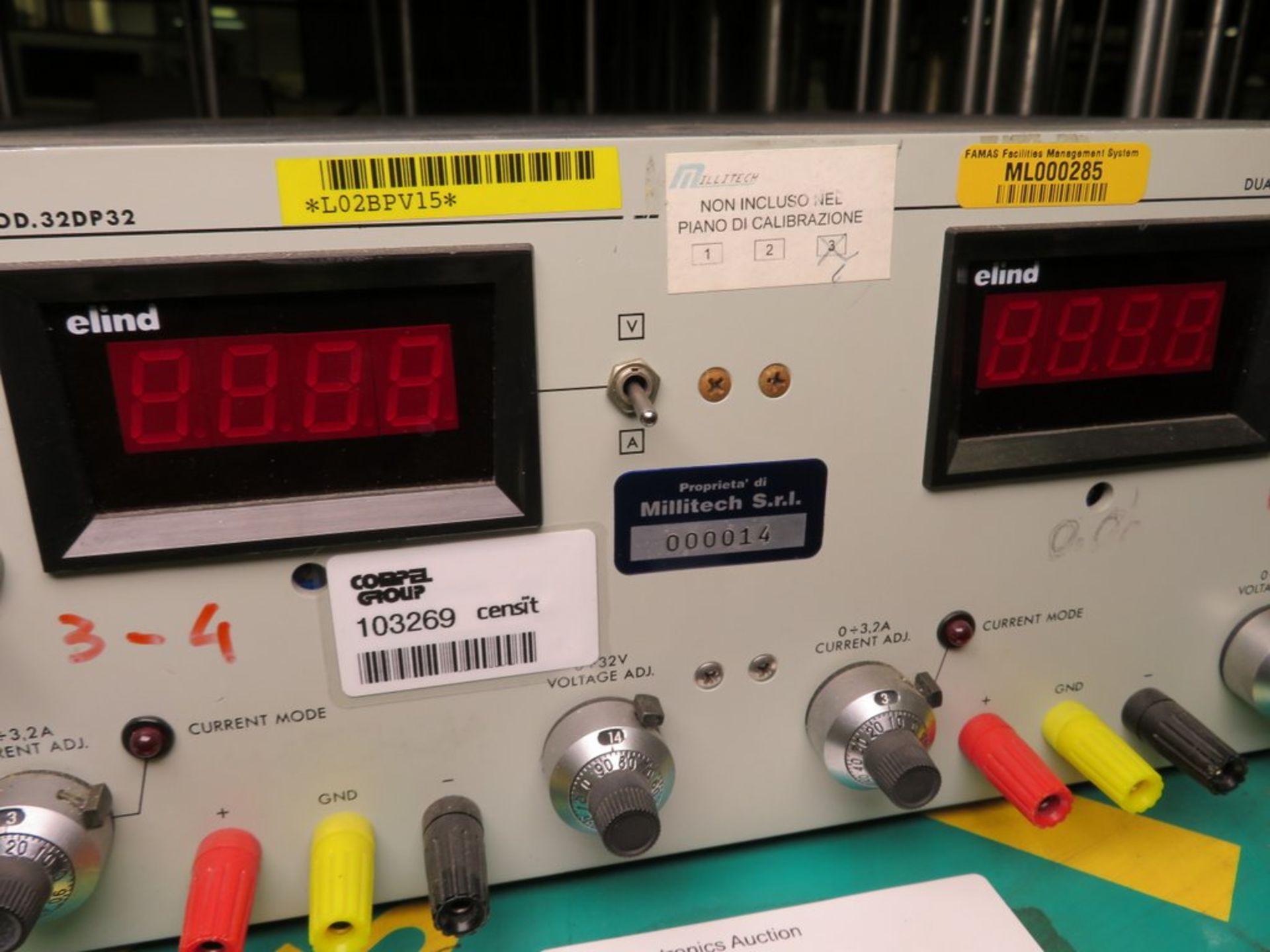 Elind 32DP32 Dual Regulated Power Supply - Image 2 of 2