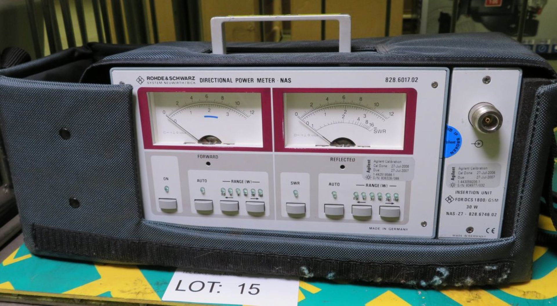 Rohde & Schwartz Directional Power Meter NAS 828.6017.02